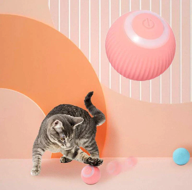 Pounce And Play Interactive Cat Ball