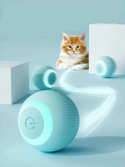 Pounce And Play Interactive Cat Ball