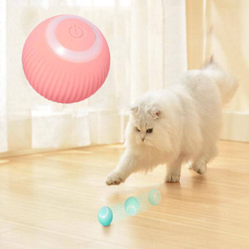 Pounce And Play Interactive Cat Ball